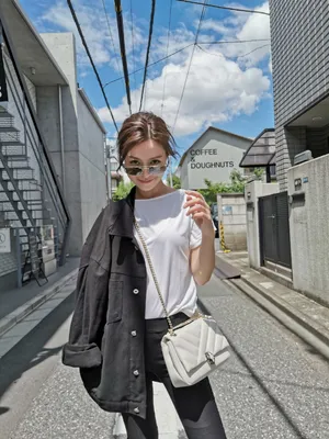 文咏珊夏日清新街拍图片