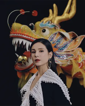 李若彤复古优雅写真图片_5