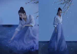李若彤杂志写真图片