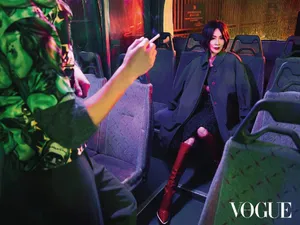 刘嘉玲性感公车大片写真图片_3