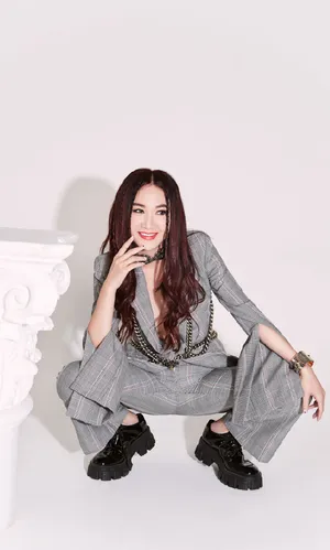 温碧霞性感妩媚写真图片_4