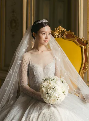 文咏珊浪漫优雅婚纱图片_6