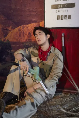 李治廷惬意牛仔风写真图片_6