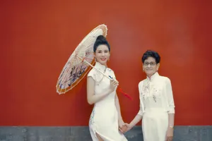 李若彤旗袍性感写真图片_3