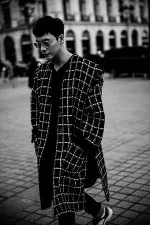 陈伟霆黑白光影时尚写真图片_6