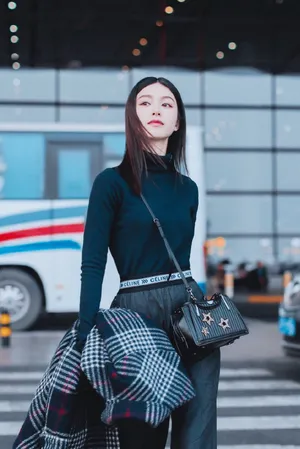 文咏珊性感时尚机场图片_2