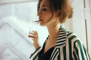卢靖姗清新甜美写真图片_6