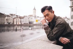 阳光男神古天乐《ELLE》时装写真图片_3