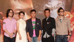 逃出生天3D澳门首映主演古天乐李心洁等出席_10