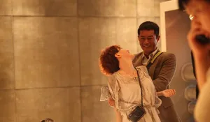 逃出生天曝花絮照古天乐金巧巧显默契_10