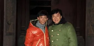 刘德华范冰冰古天乐盘点明星着军大衣的片场靓照_7