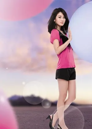 蔡卓妍春季纯美写真图片 美艳动人_5