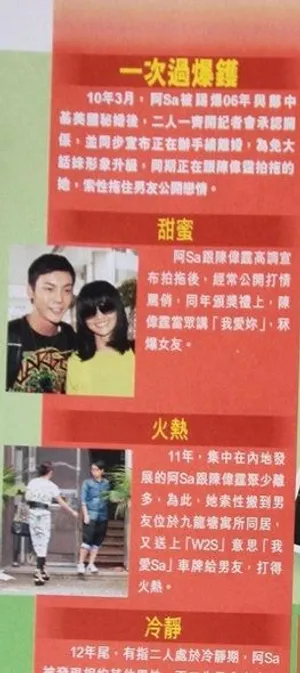 阿Sa住廉价酒店 陪玩陪睡防陈伟霆出轨 热门图片合集_2
