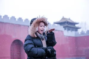 文咏珊唯美写真图片 文咏珊冬日生活照图片_3