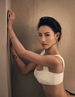 张柏芝时尚杂志性感迷人写真图片_4