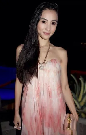 张柏芝衣服不慎滑落旧照疯传 露双乳花容失色_3