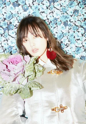 张天爱甜美清新森系风格时尚大片_3