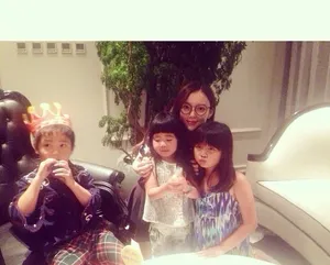 曹格儿子joe生日会 韩庚黄磊张歆艺现身献祝福_2