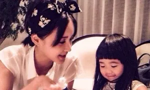 曹格儿子joe生日会 韩庚黄磊张歆艺现身献祝福_16