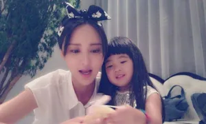 曹格儿子joe生日会 韩庚黄磊张歆艺现身献祝福_17