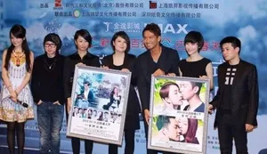 钟汉良张俪出席爱神发布会现场