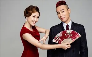 陈小春应采儿结婚照图片_7