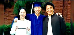 成龙温馨全家福曝光 功夫巨星卖萌引围观_4