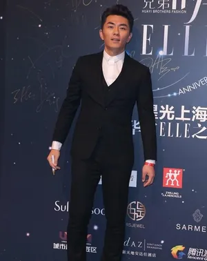成龙杨幂陈赫等明星亮相《华谊兄弟ELLE之夜》_3
