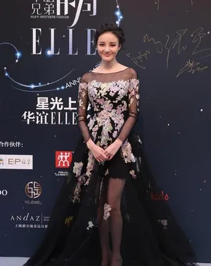 成龙杨幂陈赫等明星亮相《华谊兄弟ELLE之夜》_10
