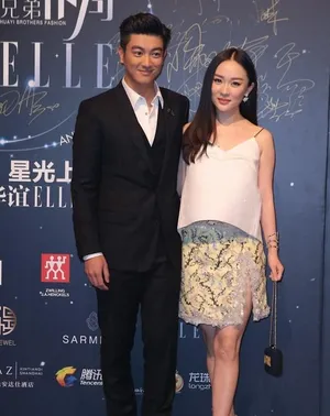 成龙杨幂陈赫等明星亮相《华谊兄弟ELLE之夜》_12