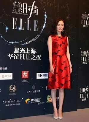 成龙杨幂陈赫等明星亮相《华谊兄弟ELLE之夜》_14