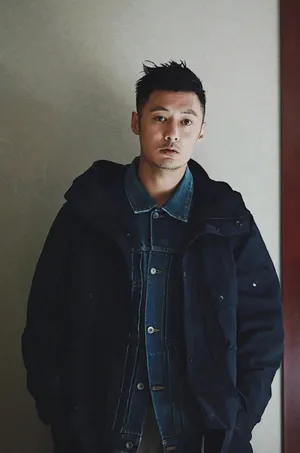 余文乐休闲牛仔装出席《24小时》发布会图片_2