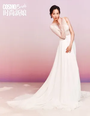 张钧甯浪漫婚纱大片写真图片_9