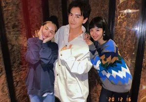 杨丞琳郑元畅林依晨友情满满合照图片_2