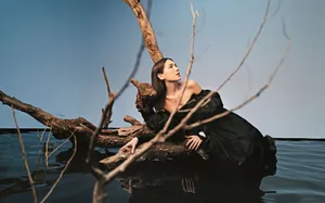 许玮甯抹胸裙性感优雅写真图片_7