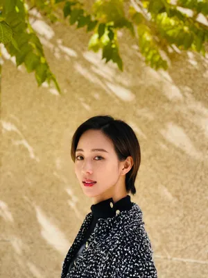 张钧甯秋日暖阳写真图片