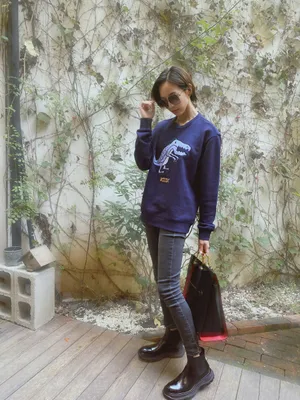 张钧甯休闲私服生活照图片