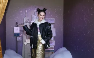 昆凌哪吒头可爱俏皮美照图片第1张