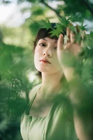 文淇清新甜美夏日写真图片_6