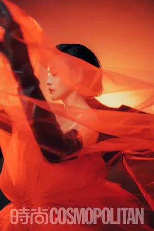 舒淇湿发红唇杂志封面图片_4