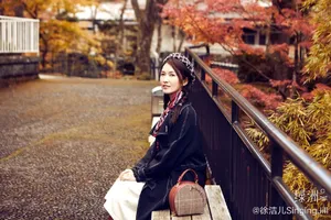 徐洁儿秋日唯美写真图片_5