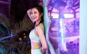 徐洁儿运动系元气性感写真_2