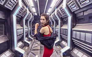 徐洁儿运动系元气性感写真_3