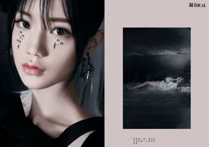 陈意涵钻石泪妆性感写真图片