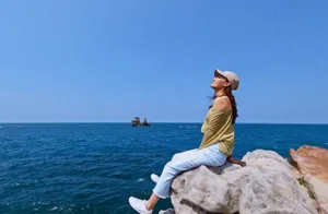 张馨比旅拍照图片_10