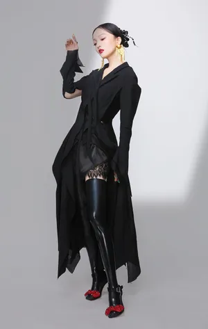 张韶涵暗黑系酷美写真图片_7