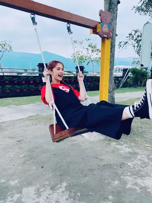杨丞琳甜嫩元气私服照图片_4