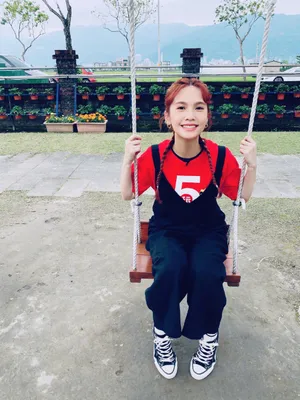 杨丞琳甜嫩元气私服照图片_7