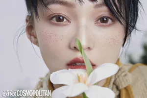 张韶涵雀斑妆时尚写真图片_3