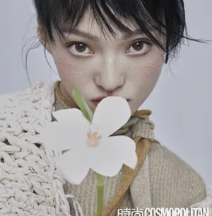 张韶涵雀斑妆时尚写真图片_5